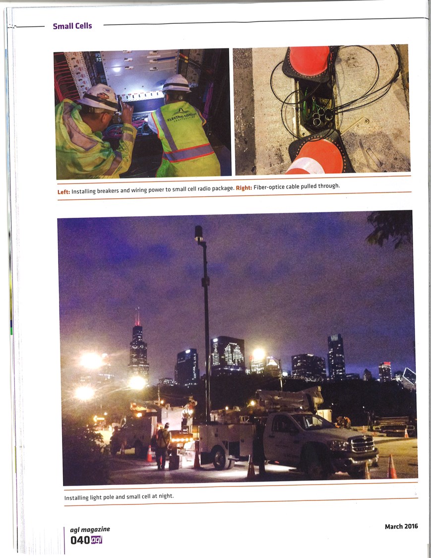 AGL Magazine Publishes Small Cell Article Electric Conduit